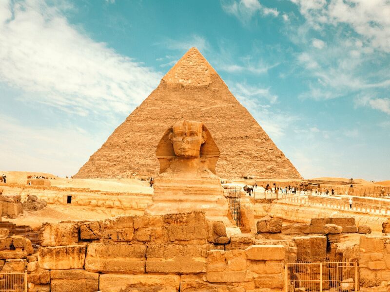 Voyage de ressourcement en Égypte, sphinx, pyramides