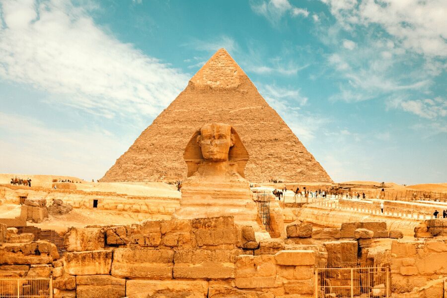 Voyage de ressourcement en Égypte, sphinx, pyramides
