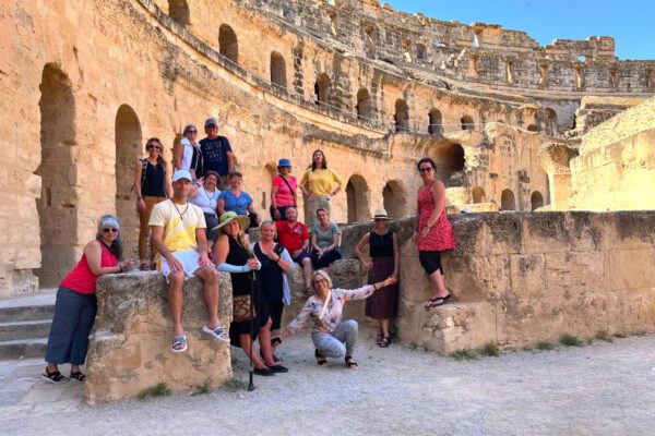 Voyage de ressourcement en Tunisie avec Spiritours | amphithéâtre d'El Jem